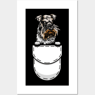 Standard Schnauzer Pocket Dog Posters and Art